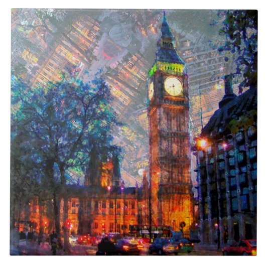 Carreau Big Ben Londres (Devant)