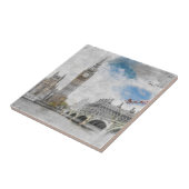 Carreau Big Ben, Londres, Royaume-Uni (Côté)