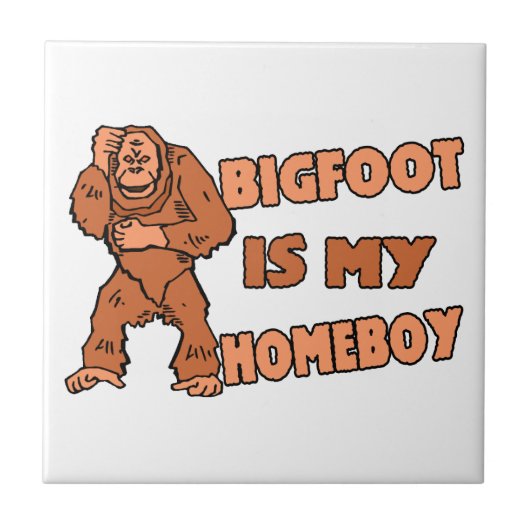 Carreau Bigfoot est mon Homeboy (Devant)