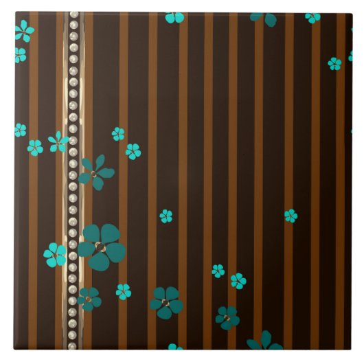 Carreau Bijoux et fleurs (Devant)