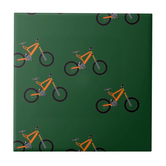 Carreau Bikes on green (Devant)
