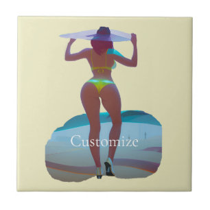 Carreau Bikini Booty Beach Girl Thunder_Cove