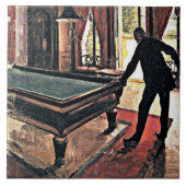 Carreau Billard - Caillebotte, 1876, (Devant)