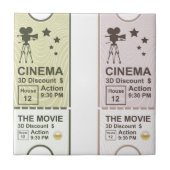 Carreau Billet de film (Devant)