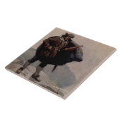 Carreau “Billy Bones” Peinture de pirate par NC Wyeth (Côté)