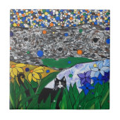 Carreau billy le chat et son jardin secret (Devant)