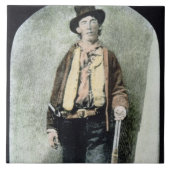 Carreau Billy l'enfant (gravure colorée) (Devant)