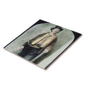 Carreau Billy l'enfant (gravure colorée) (Côté)