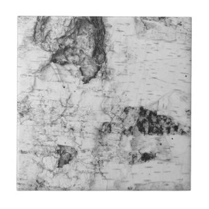 Carreau Birch bark pattern ceramic tile