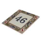Carreau Bird Custom House Numéro Signal Plaque Plaque (Côté)