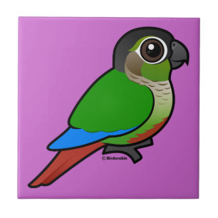 Carreau Birdorable Conure Vert-cheeked