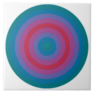 Carreau Biscay Bay Viva Magenta Cercles