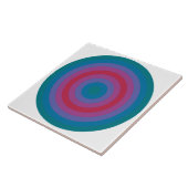 Carreau Biscay Bay Viva Magenta Cercles (Côté)