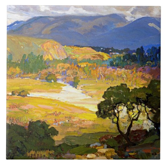 Carreau Bischoff - L'Arroyo Seco, Pasadena, (Devant)