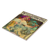 Carreau Biscuits Lefevre-Utile par Alphonse Mucha (1896) (Côté)