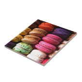 Carreau biscuits macaron (Côté)