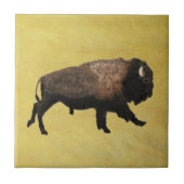 Carreau Bison galopant (Devant)