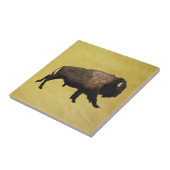 Carreau Bison galopant (Côté)