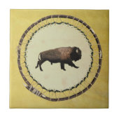 Carreau Bison galopant (Devant)