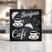 Carreau Bistro parisien Café Chalkboard