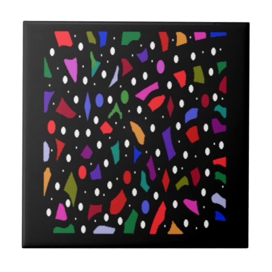 Carreau Bits et pièces en mosaïque Art motif (Devant)