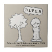 Carreau BITUB Motif (Croyez en l'incroyable) (Devant)