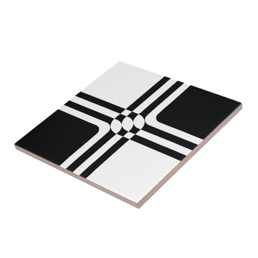 Carreau Black and white fantasy (Côté)