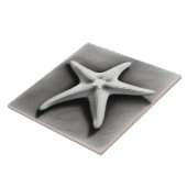 Carreau Black and White Starfish (Côté)