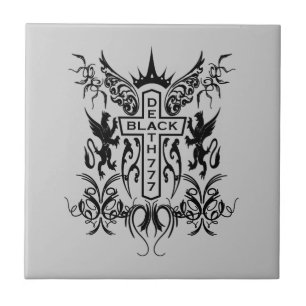 Carreau Black Death 777 - Croix