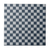 Carreau Black ice checkered board pattern (Devant)