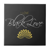 Carreau Black Love (Devant)