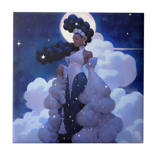 Carreau Black Princess Imaginaire Art (Devant)