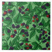 Carreau Blackberry en vert (Devant)