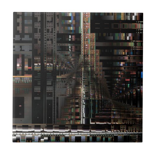 Carreau BlackTechnology Circuit Board Ordinateur électroni (Devant)