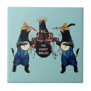 Carreau Blaireau de miel drôle