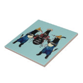 Carreau Blaireau de miel drôle (Côté)