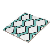 Carreau blanc Art déco 2 (Côté)