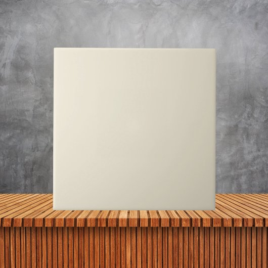 Carreau blanc beige clair uni