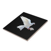 CARREAU BLANC DOVE HOLDING BIB (Côté)