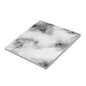 Carreau Blancs Abstraits noirs blancs (Côté)