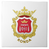 Carreau Blason de Ronda, Espagne (Devant)
