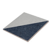 Carreau Bleu blanc et foncé (Côté)