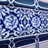 Carreau Bleu & Blanc Palau de Maricel Catalan Tile Sitges