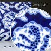 Carreau Bleu & Blanc Palau de Maricel Catalan Tile Sitges