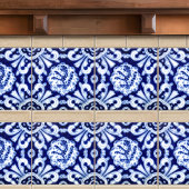Carreau Bleu & Blanc Palau de Maricel Catalan Tile Sitges