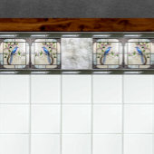 Carreau Bleu Bleu 2 sur Vin Flower