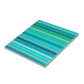 Carreau Bleu bleu océan et turquoise (Côté)