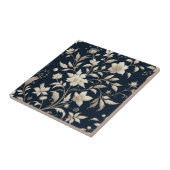 Carreau bleu botanique (Côté)