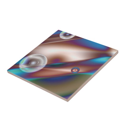 Carreau Bleu chocolat (Côté)