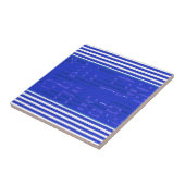 Carreau Bleu cool Circuit Bleu (Côté)